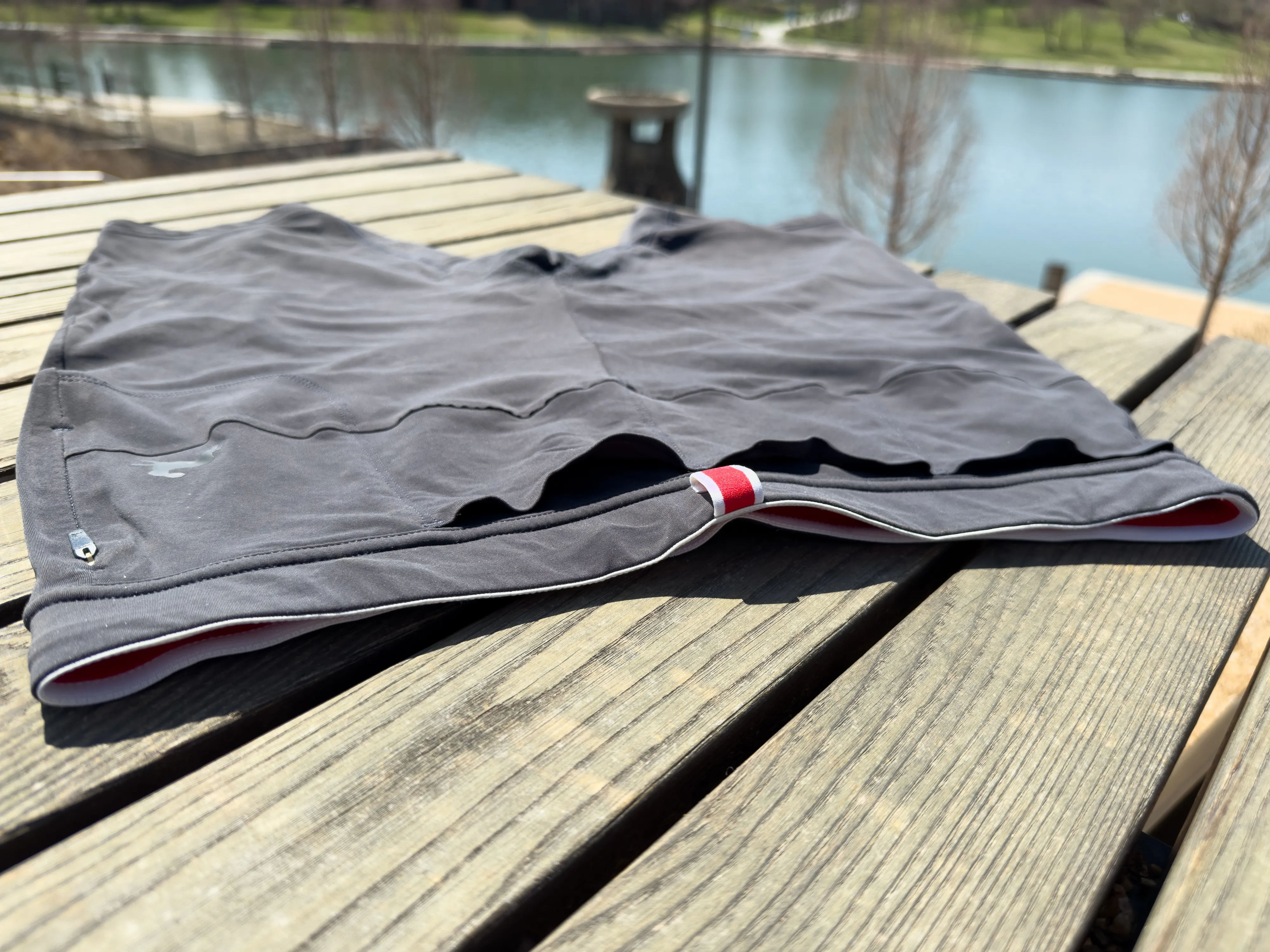 View of rear pockets